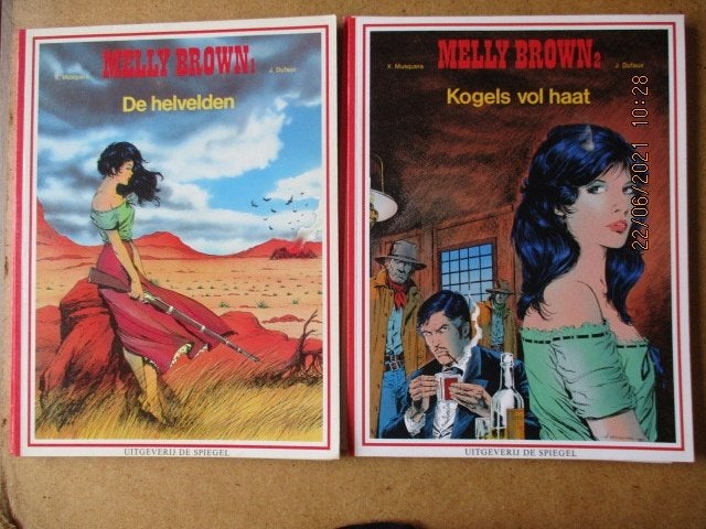 adv3568 melly brown, Eén stripboek, Ophalen, Gelezen