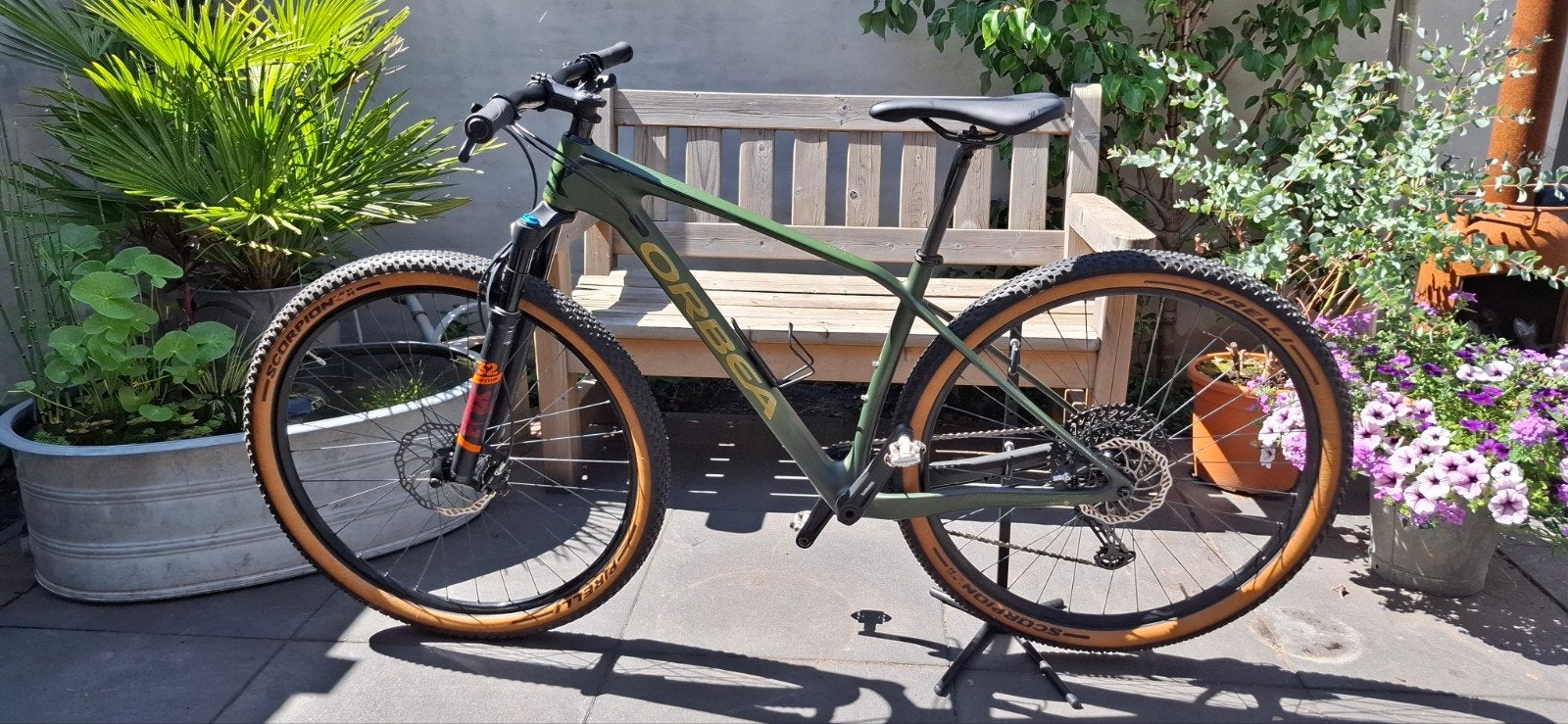 Orbea Alma M30 Carbon MTB maat M, Fietsen en Brommers, Fietsen | Mountainbikes en ATB, Hardtail, Zo goed als nieuw, Schijfrem