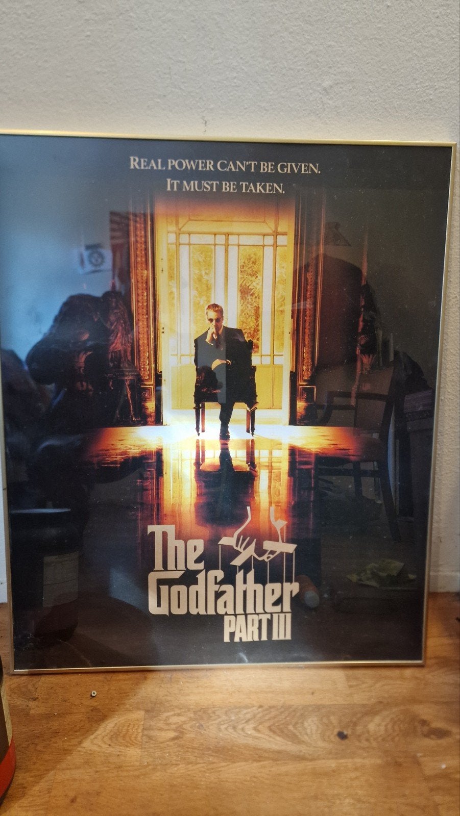 film poster van godfather 3, Ophalen, Zo goed als nieuw, A1 t/m A3, Film en Tv