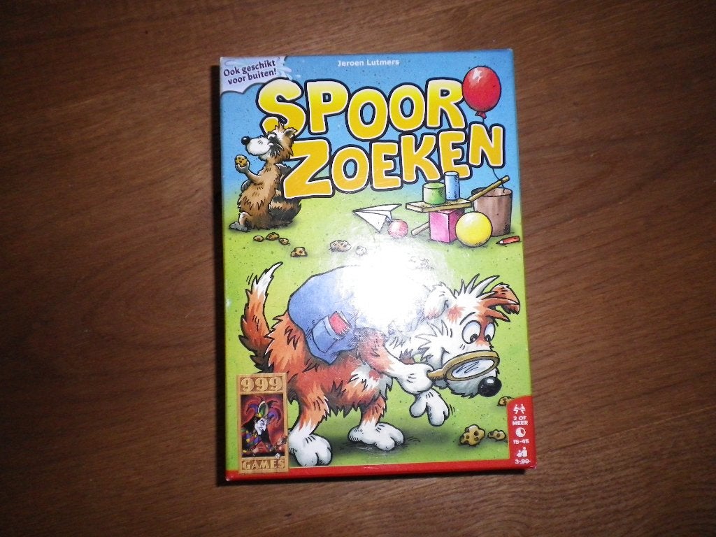 Spoor zoeken 999 spel, Ophalen, Zo goed als nieuw, 999 Games