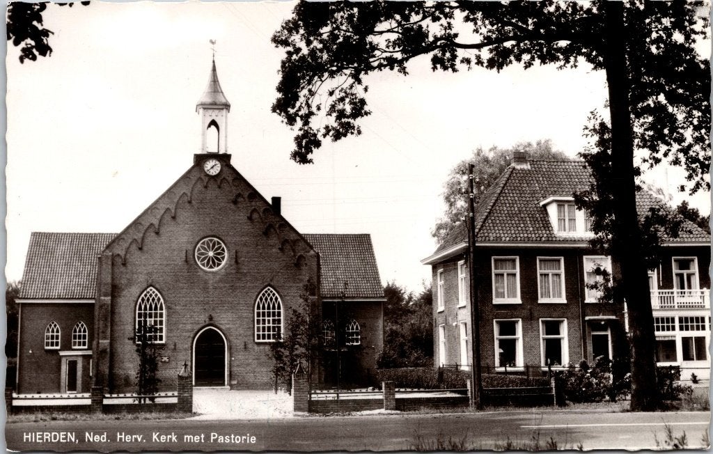 Hierden - 8 oude ansichtkaarten, Verzamelen, Verzenden, 1960 tot 1980, Gelopen, Gelderland
