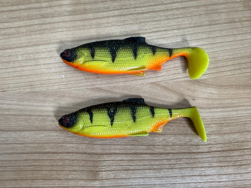 Westin Ricky the Roach 10 cm Firetiger 2 stuks nieuw, Watersport en Boten, Overige typen, Nieuw, Ophalen of Verzenden, E