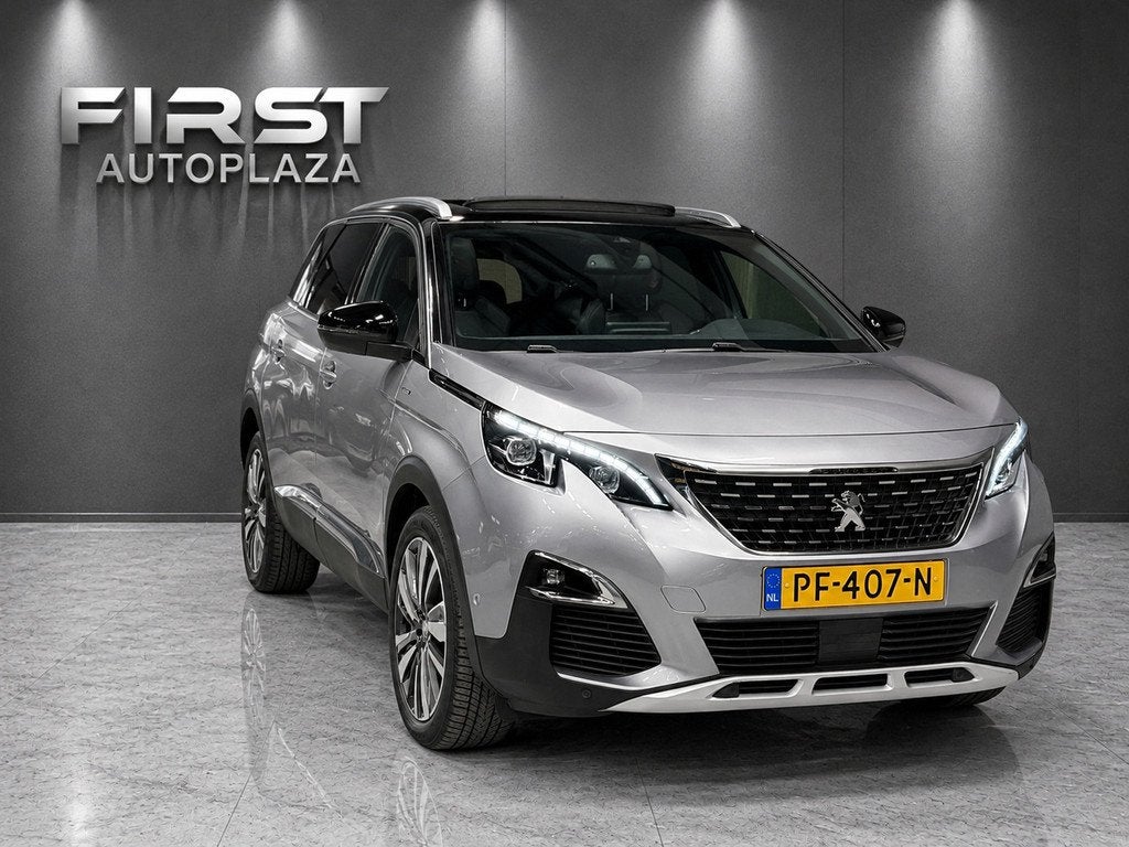 Peugeot 5008 1.2 PureTech GT-Line PANO/KEYLESS/SFEERVERL/NAV, Auto's, Peugeot, Gebruikt, 1199 cc, 1290 kg, Origineel Nederlands