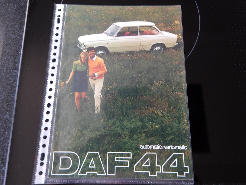 DAF 44 brochure - automatic/variomatic, Ophalen of Verzenden, Zo goed als nieuw, Overige merken, DAF
