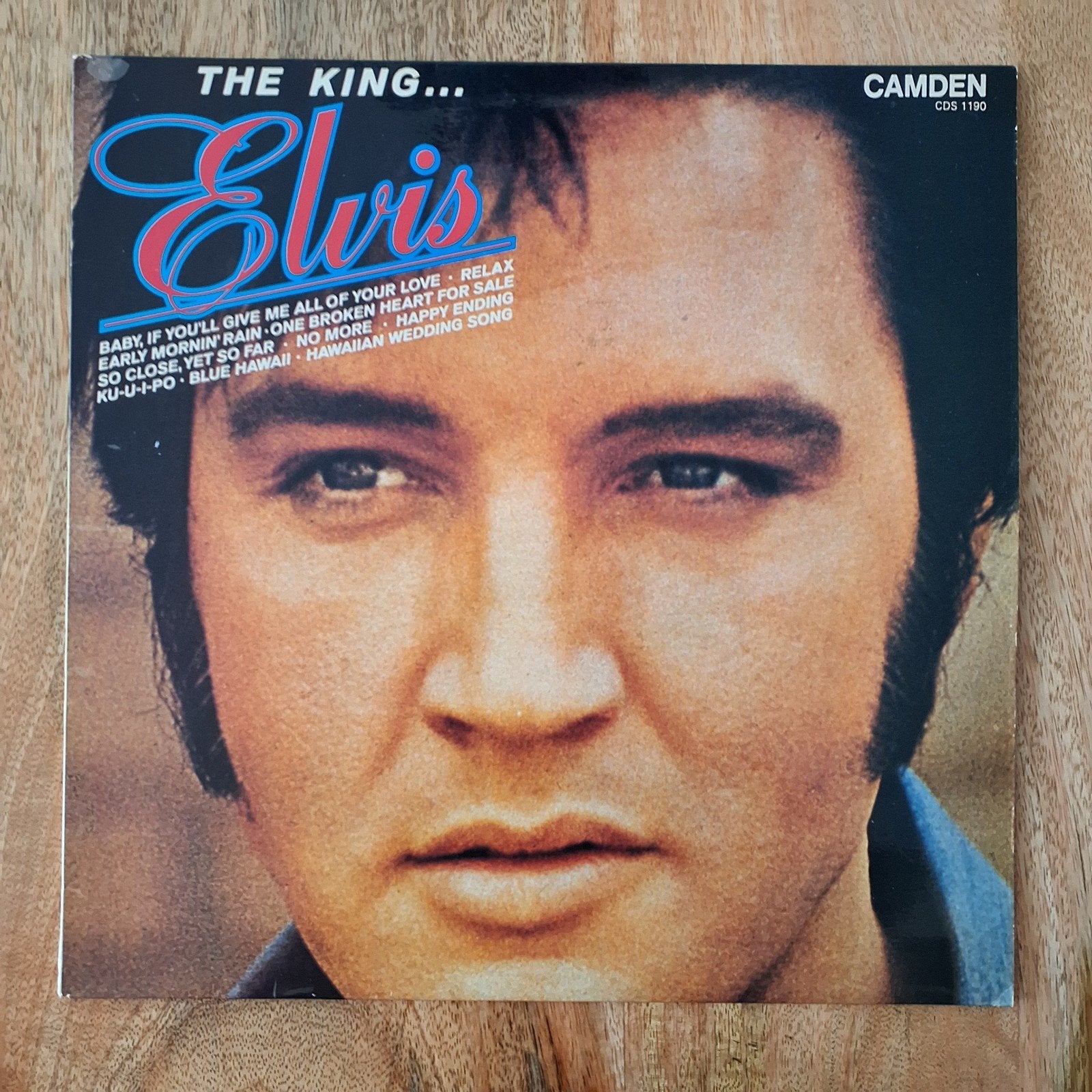 Elvis Presley the King Elvis, Cd's en Dvd's, Vinyl | Pop, Ophalen of Verzenden, Gebruikt, 12 inch, LP