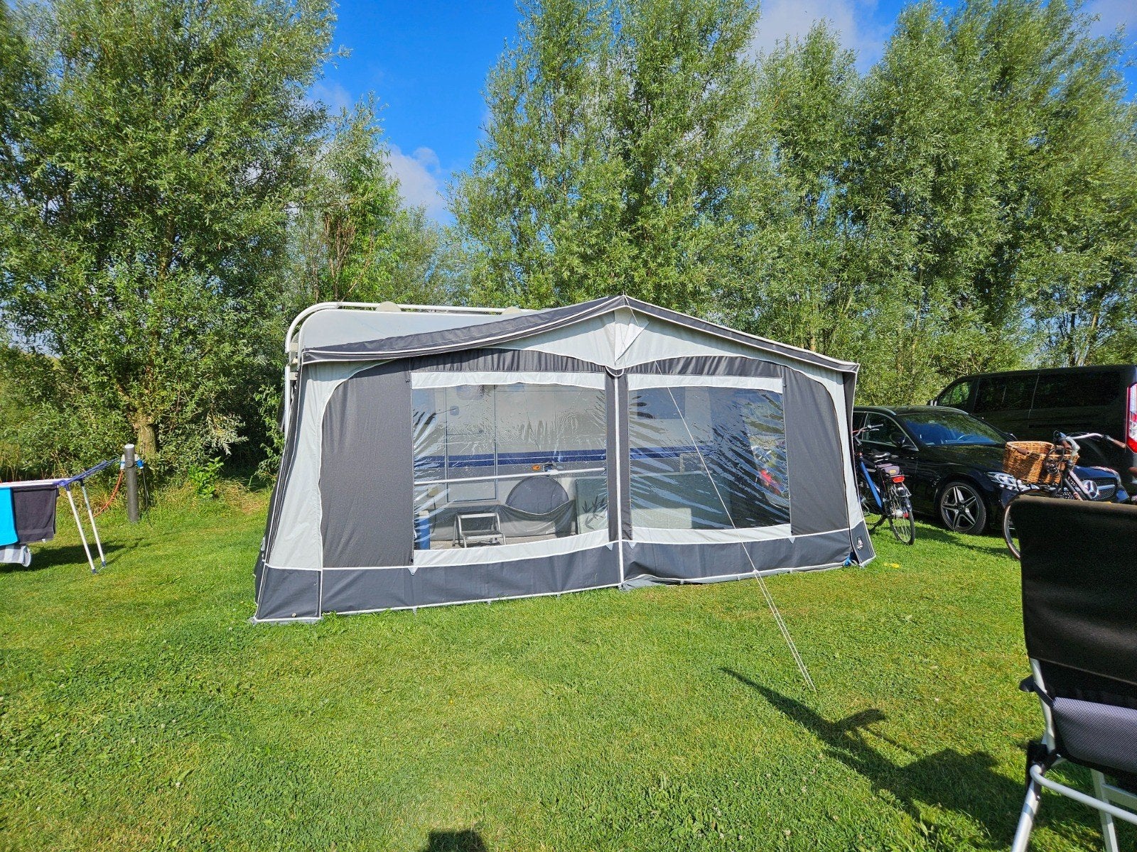 Mooie Hobby 460 UFE Easy de luxe, Rondzit, Hobby, Frans bed, Particulier