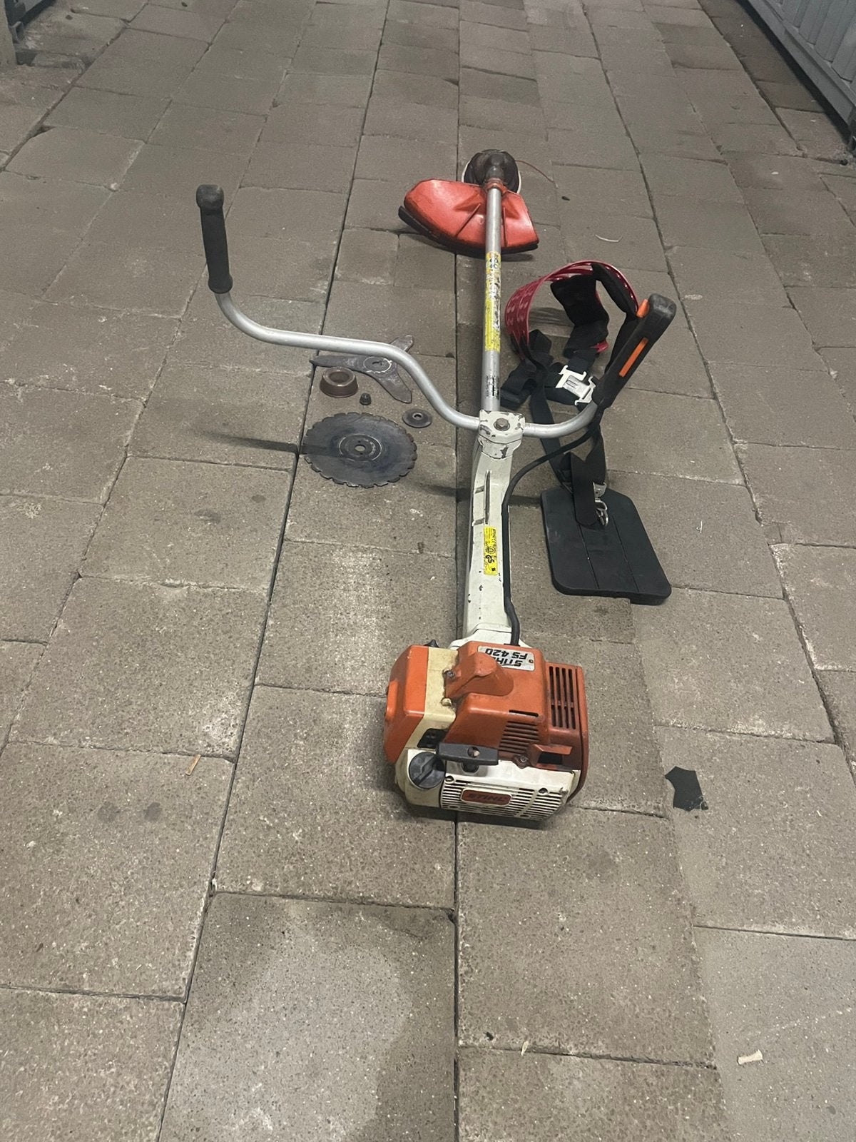 Proffesionele Stihl bosmaaier/FS 550/FS 420, Ophalen, Gebruikt, Benzine