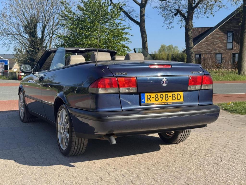Saab 900 Cabrio 2.3 SE LEDER STOELVERWARMING BLUETOOTH, Gebruikt, 4 cilinders, Leder, Handgeschakeld