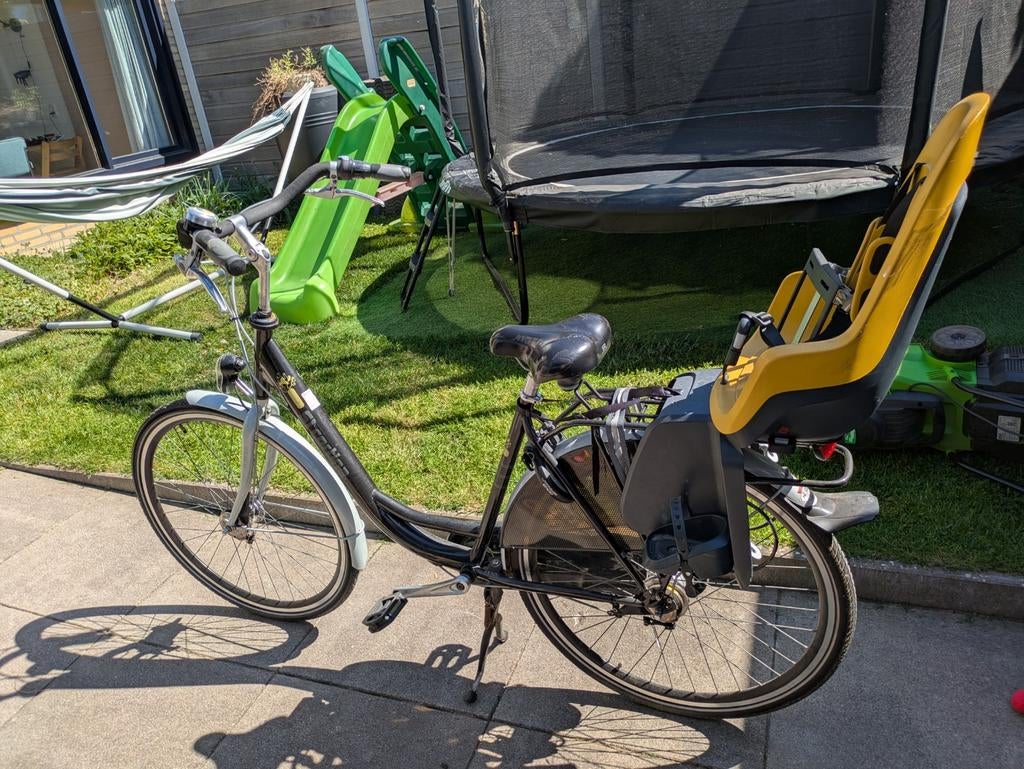 Cortina mama fiets incl. Bobike Achterzitje, Ophalen, Gebruikt