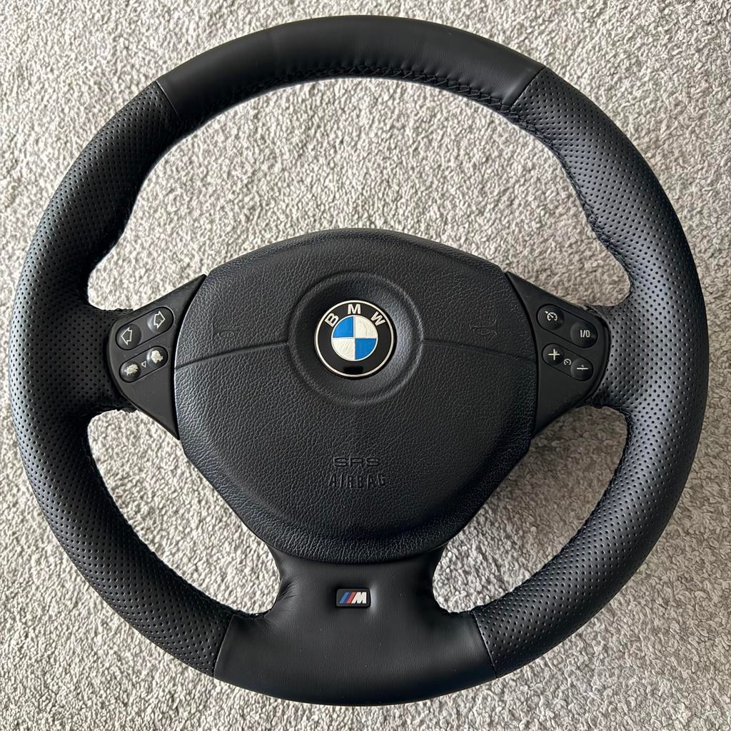 Bmw E39 M stuurwiel. Opnieuw bekleed! Zonder airbag, Ophalen of Verzenden, Gereviseerd, BMW
