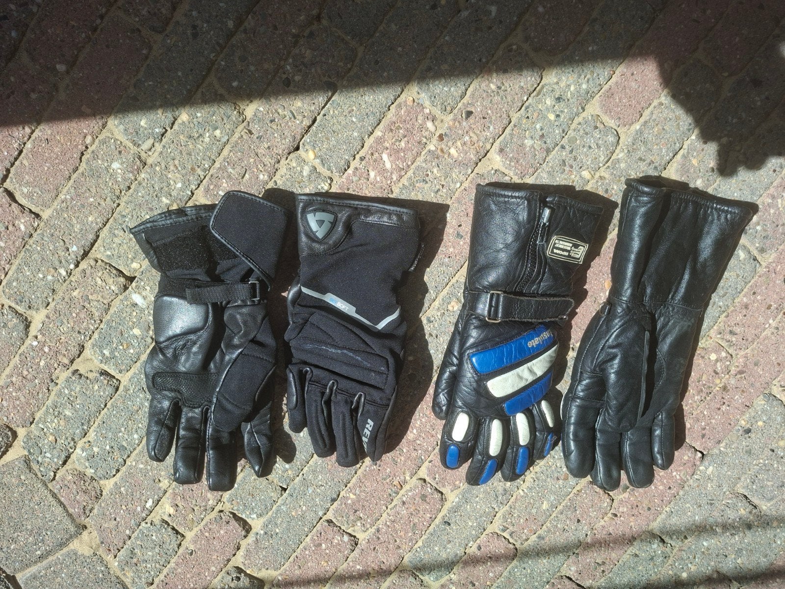 2 paar motorhandschoenen Thinsulate (winter) & Revit (zomer), Ophalen