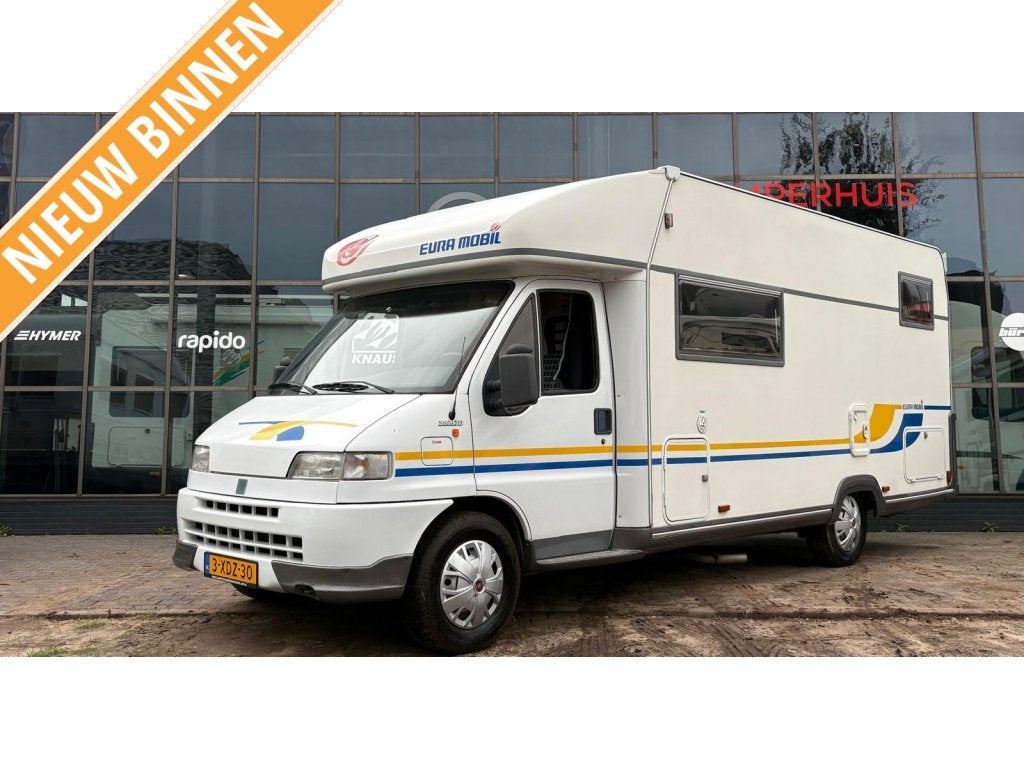 Eura Mobil Profila 690 FaceToFace,XLGarage,130PK, Ringverwarming, Luifel, 6 tot 7 meter, Bedrijf