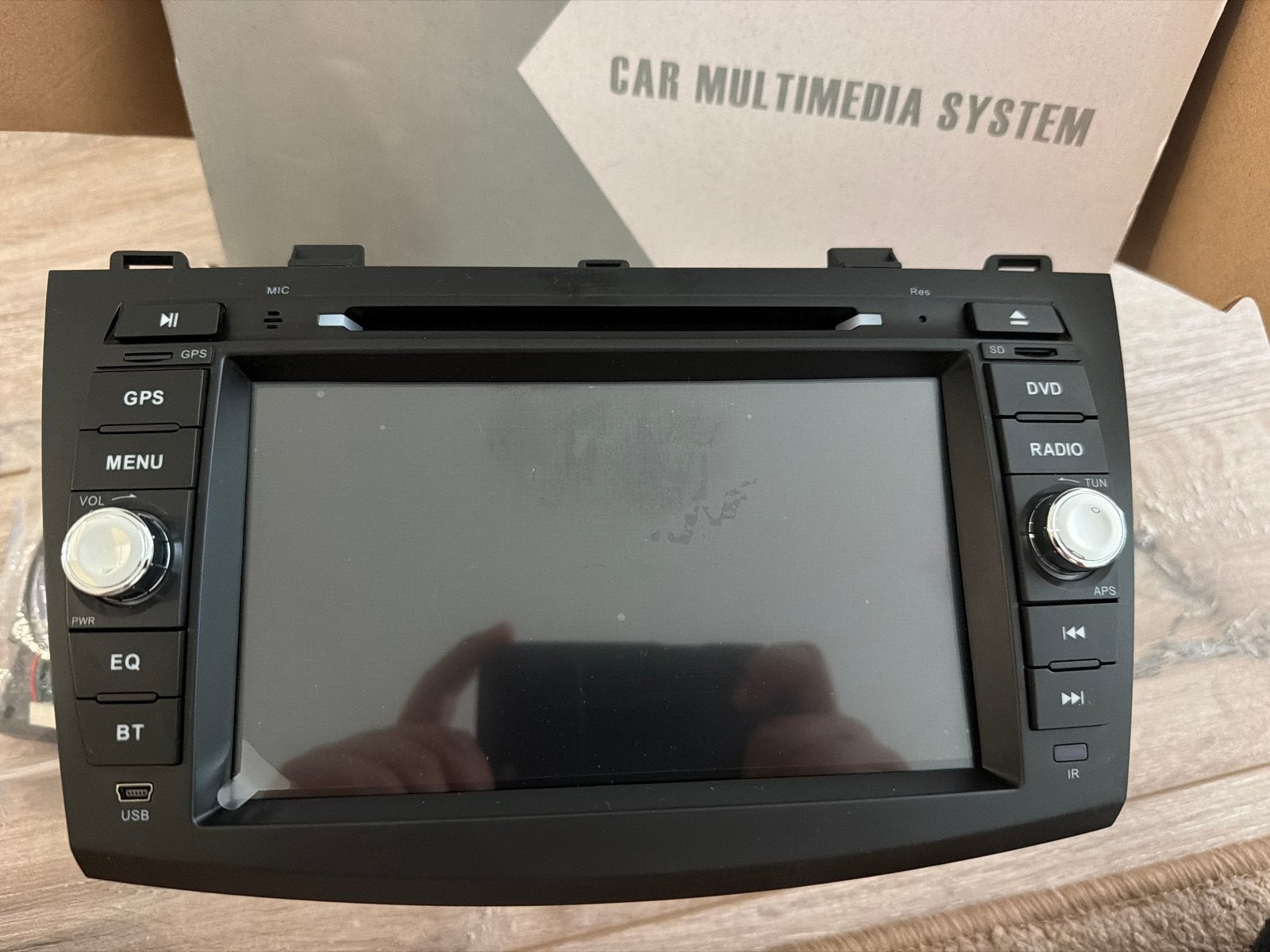 Radio met Navigatie en DVD speler geschikt voor Mazda 3, Auto diversen, Autoradio's, Ophalen of Verzenden, Nieuw