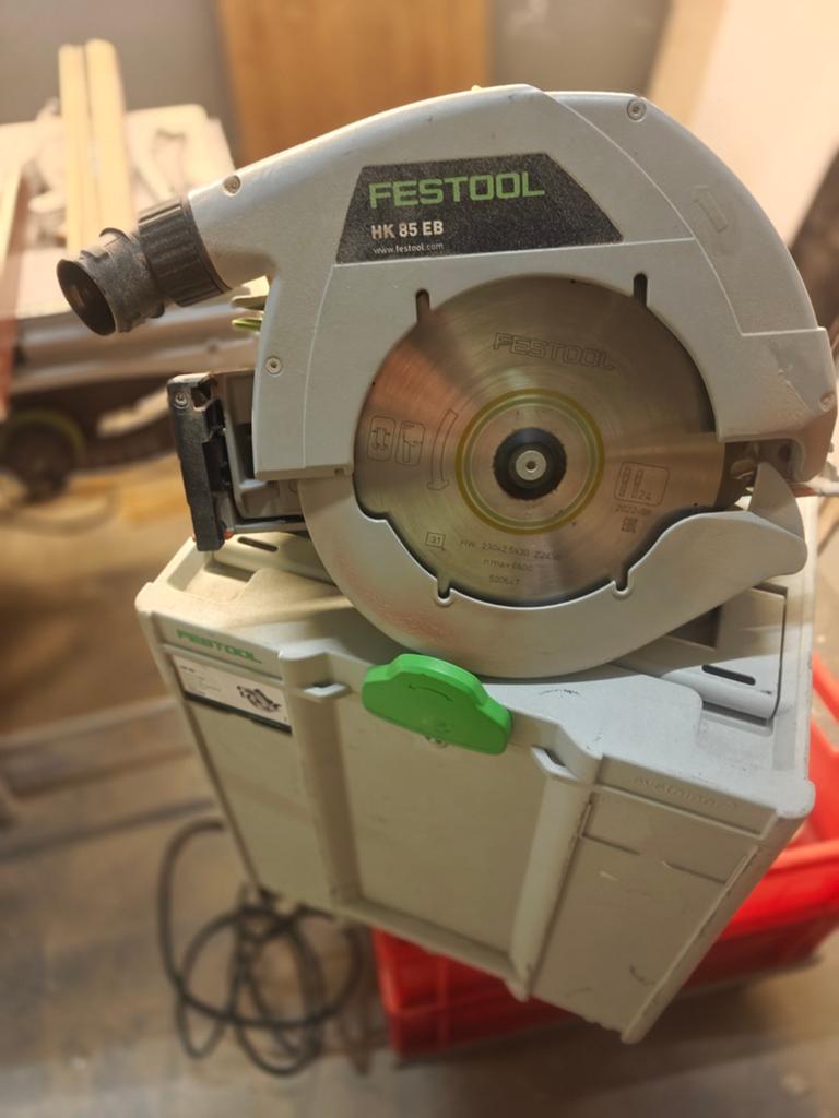 Hk 85 festool, Ophalen of Verzenden, 1200 watt of meer, 70 mm of meer