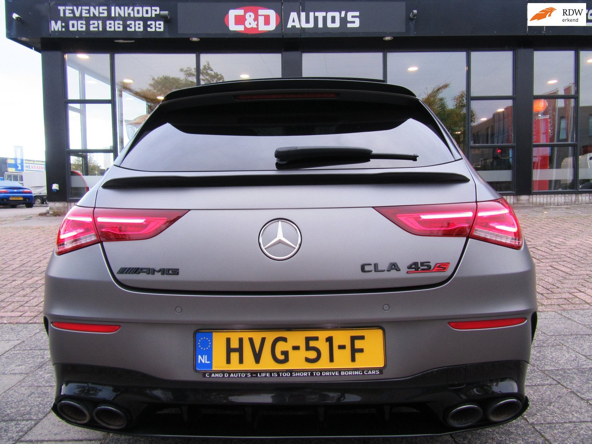 Mercedes-Benz CLA-klasse Shooting Brake AMG 45 S 4MATIC+PREM, Automaat, 4 cilinders, Leder, Vierwielaandrijving