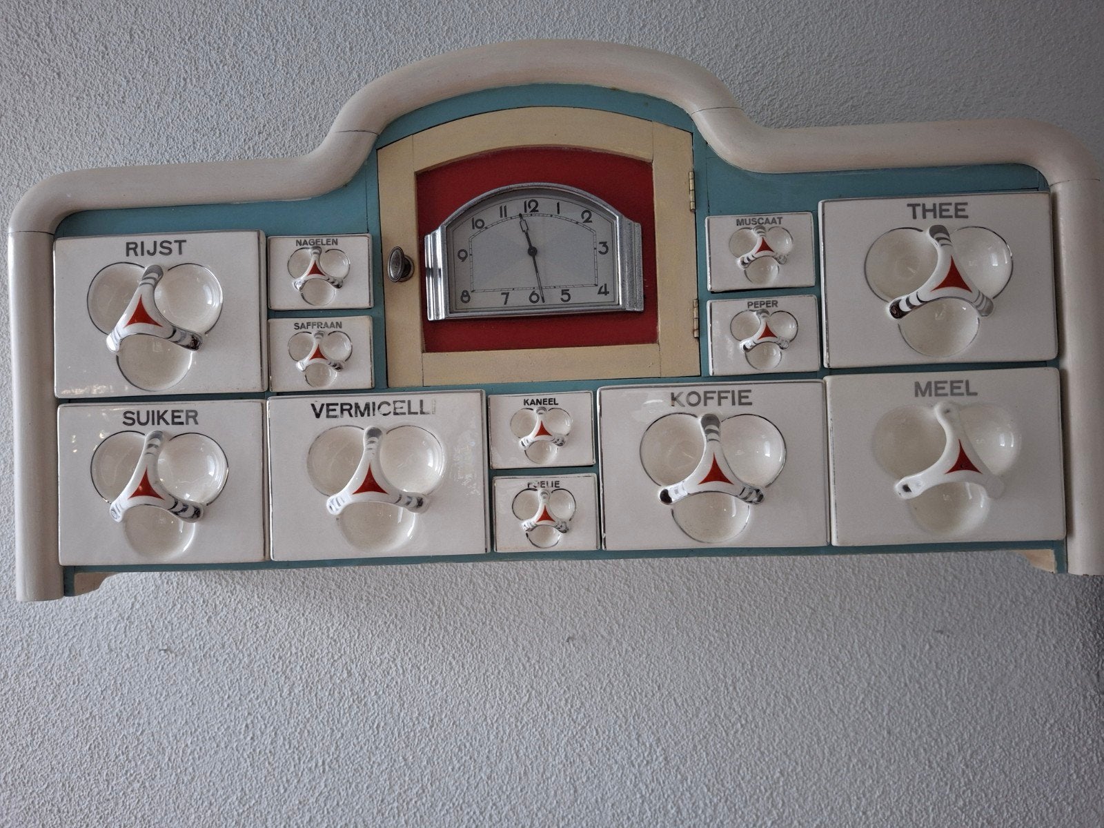 antieke keuken kruiden rek ceramique maastricht, Antiek en Kunst, Ophalen