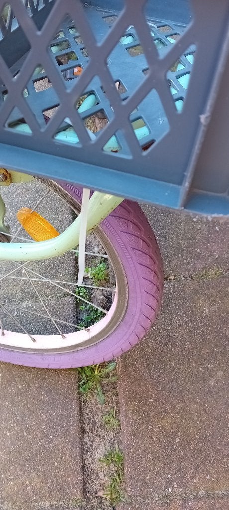 Meisjesfiets Alpina 18 inch, Fietsen en Brommers, Ophalen, Gebruikt, 18 inch