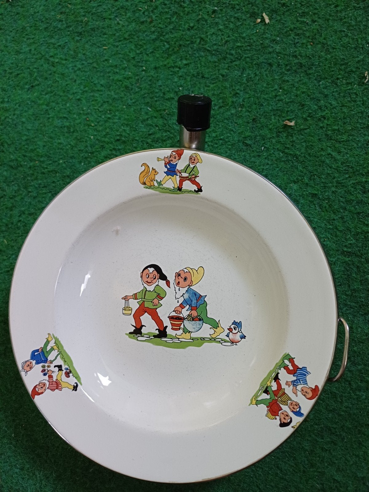 Vintage kinder   bordje, Ophalen of Verzenden