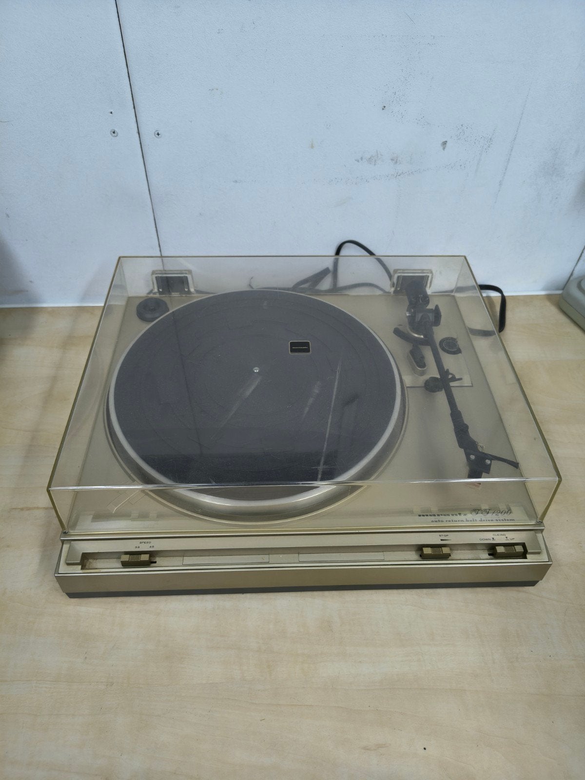 Marantz TT 1200 vintage platenspeler, Overige merken, Automatisch, Ophalen of Verzenden, Zo goed als nieuw