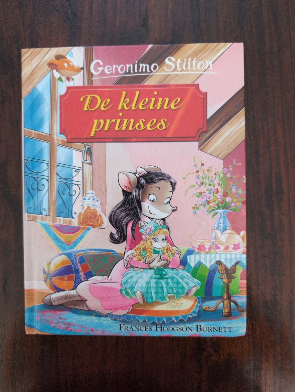 Geronimo Stilton - De kleine prinses, Ophalen of Verzenden, Gelezen, Frances Hodgson Burnett, Sprookjes