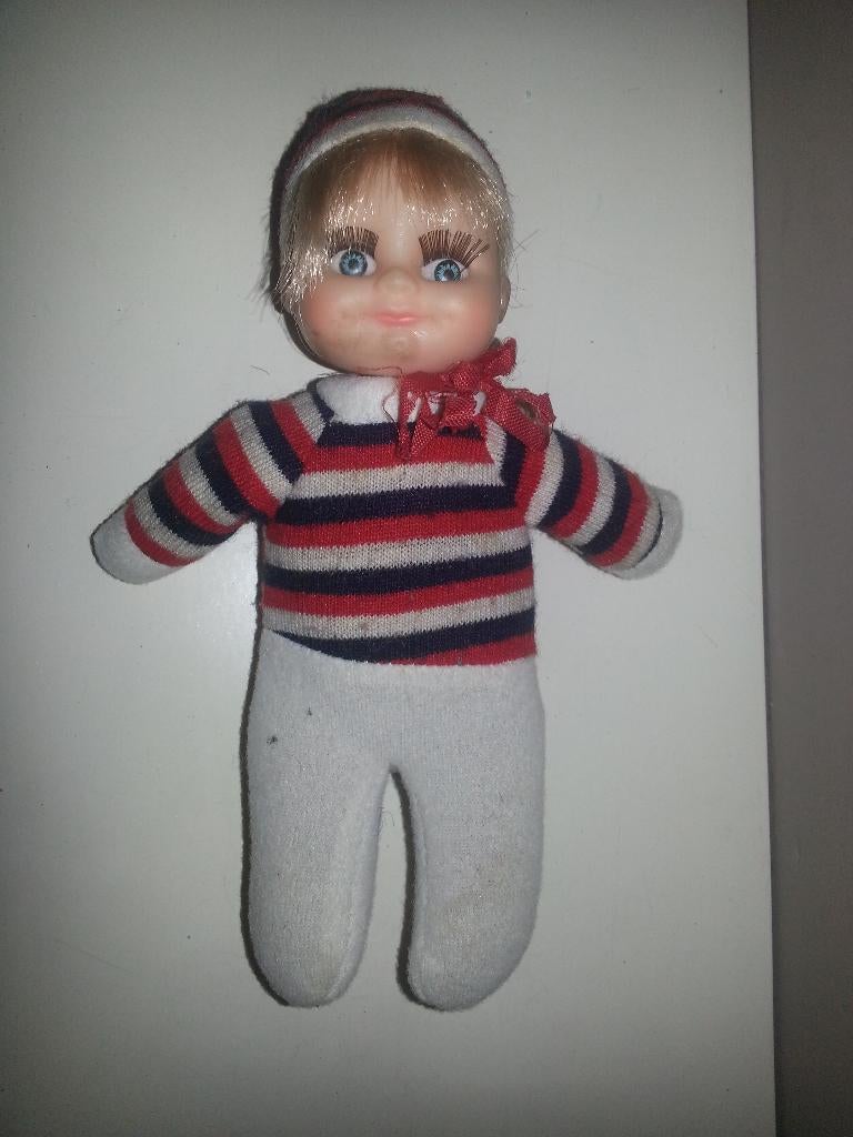Oude LUCIFER popjes (17 cm), Ophalen of Verzenden, Gebruikt, Pop