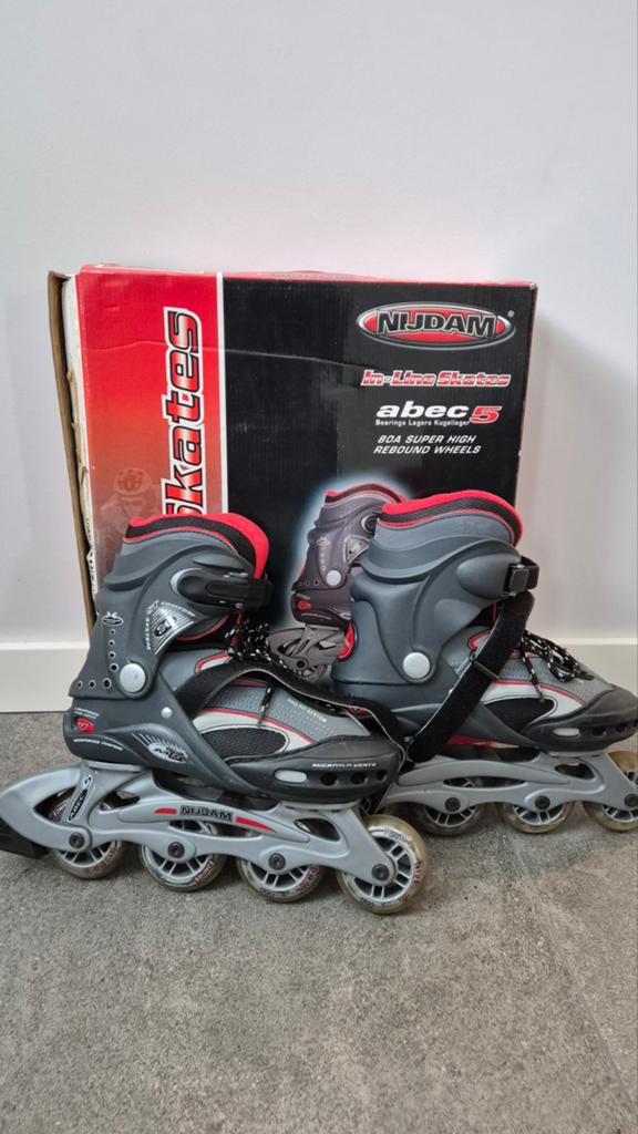 NUDAM In-line Skates ABEC 5 - Maat 38, Ophalen of Verzenden