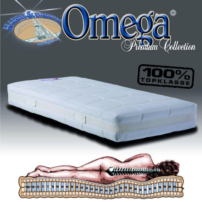Omega matras – Premium hotelkwaliteit (90x200) Showmodel, Ophalen, 90 cm, Eenpersoons, Zo goed als nieuw