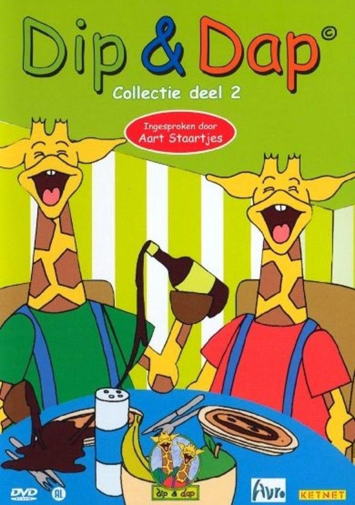 Dip en Dap deel 2 KRASVRIJE DVD, Alle leeftijden, Ophalen of Verzenden, Zo goed als nieuw
