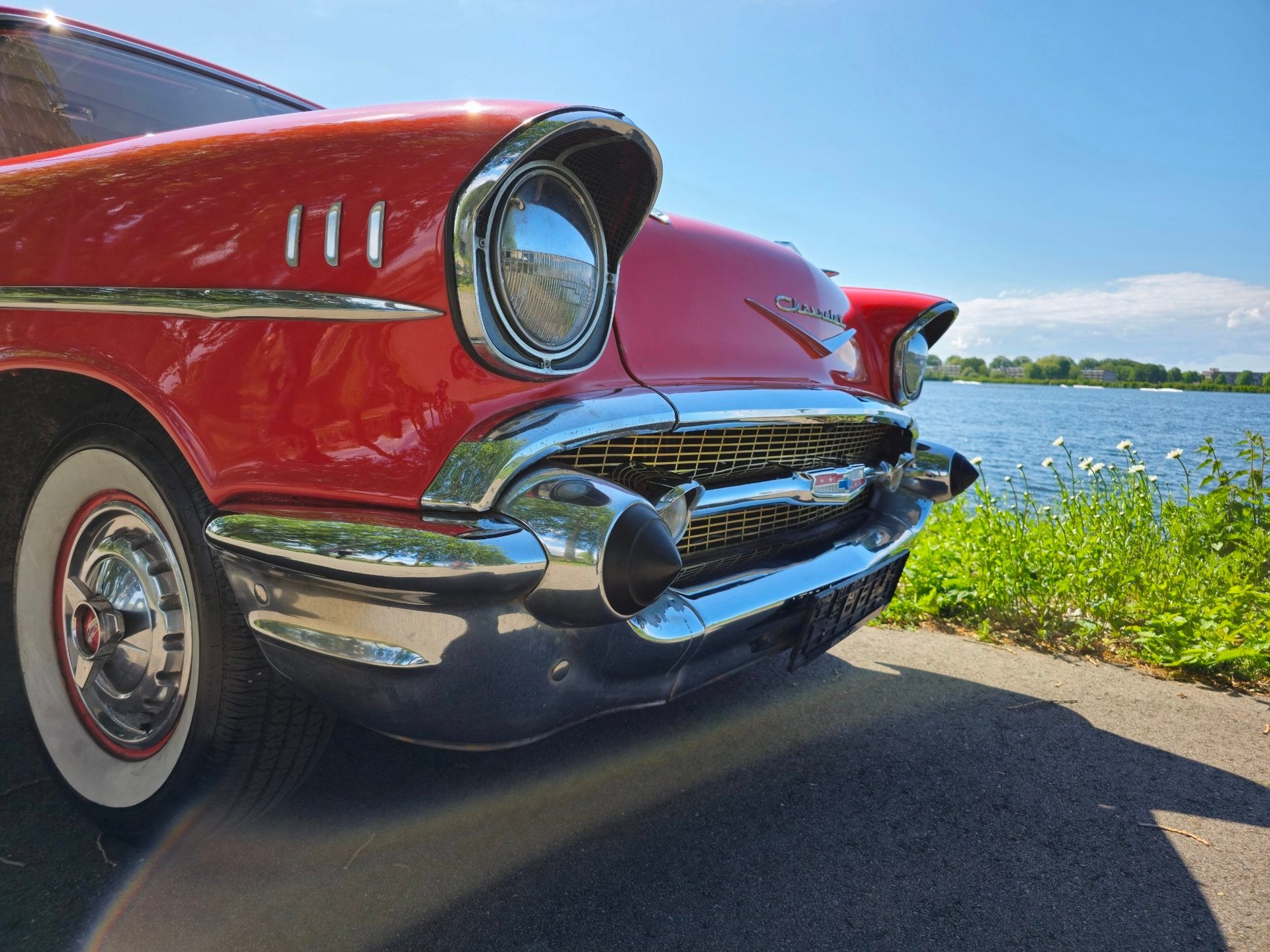 Chevrolet USA Bel Air 4 deurs hardtop continental pakket, foto 2