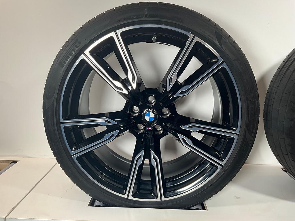 DEMO 22’’ BMW X5 X6 G05 G06 VELGEN ZOMERBANDEN ORIG SET TPMS, Gebruikt, -, 275 mm, -