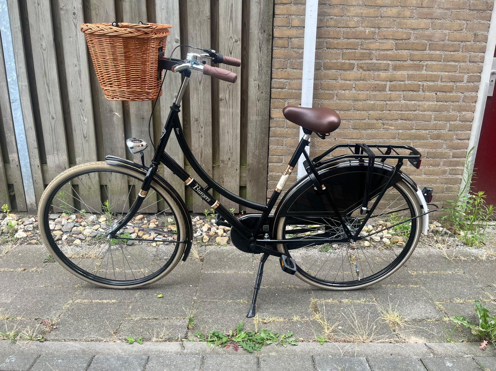 Burgers Retro Oma Fiets, Terugtraprem, Versnellingen, Nieuw, 56 cm of meer