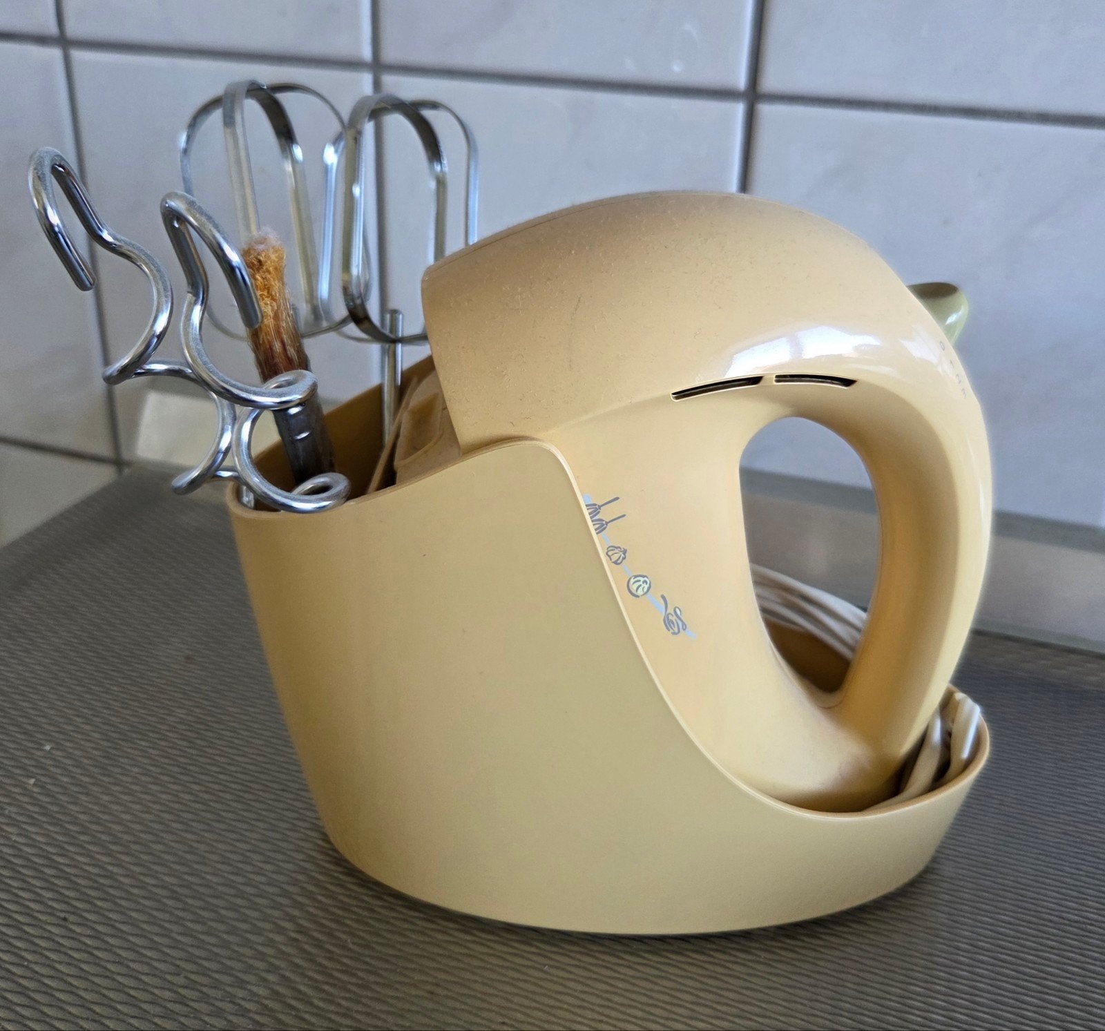 Philips mixer set compleet vintage, Ophalen, Zo goed als nieuw