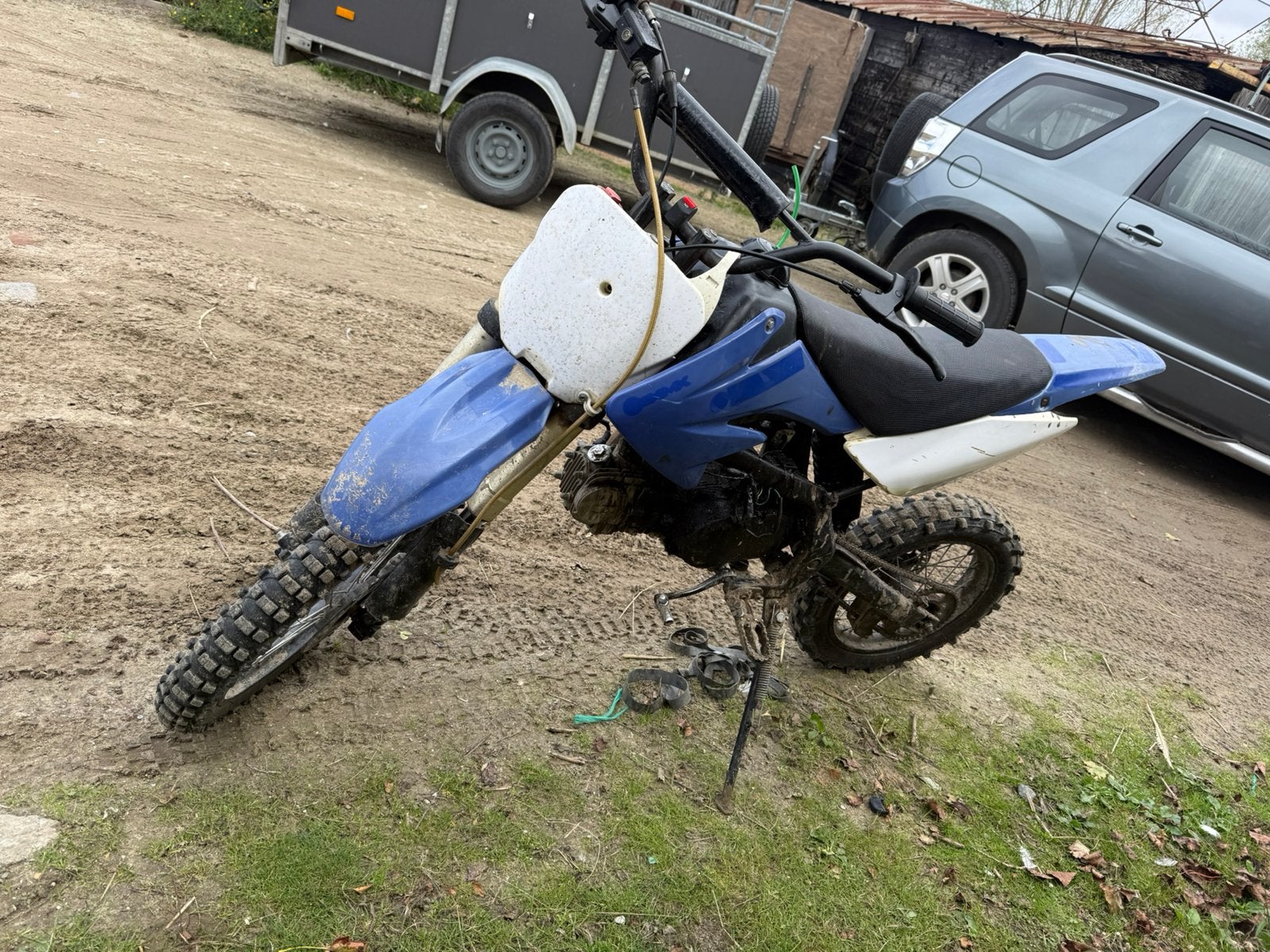 Dirtbike/Pitbike 125cc, 125 cc, Zo goed als nieuw, 4 versnellingen, Ophalen