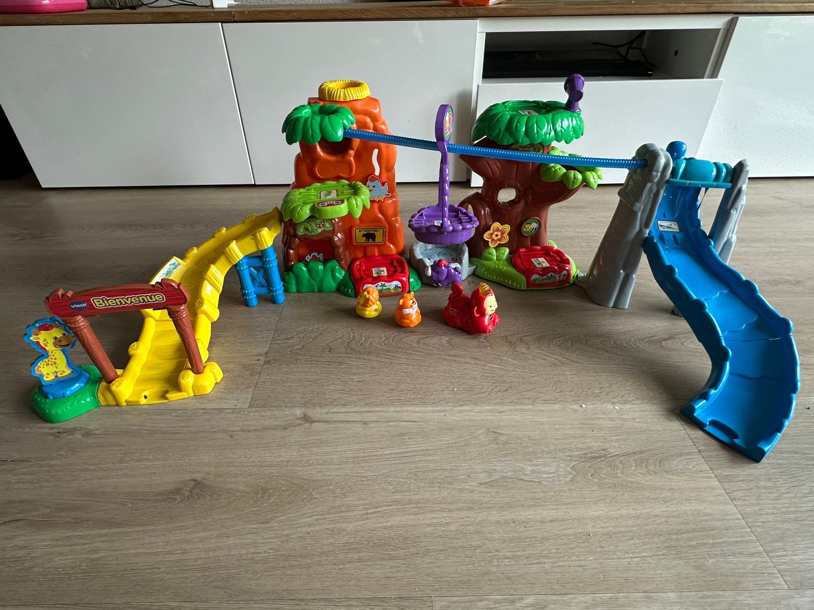 Toet toet station Jungle, Kinderen en Baby's, Speelgoed | Vtech, Ophalen, Gebruikt, 2 tot 4 jaar