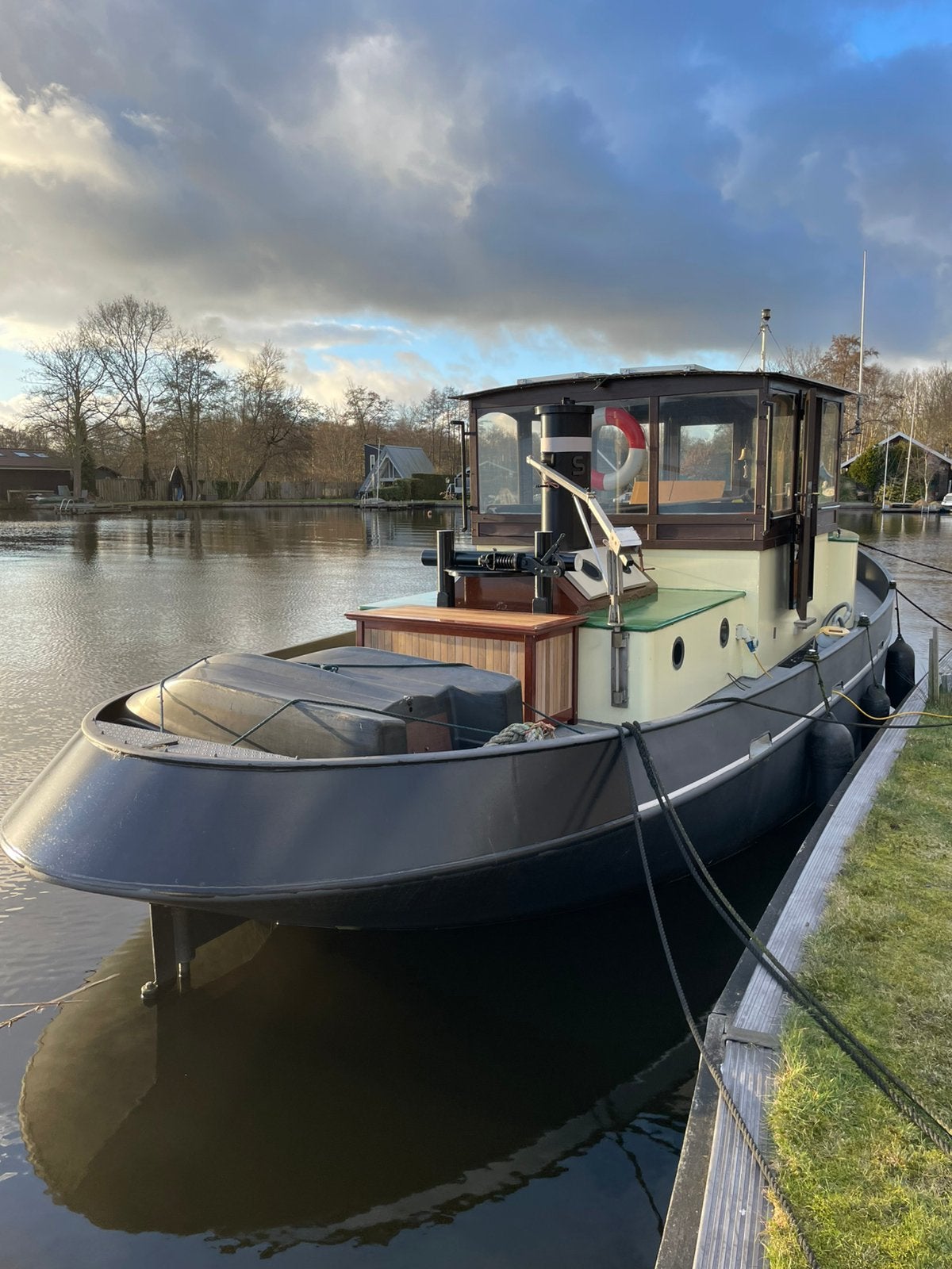 Sleepboot gebouwd in 1995., Watersport en Boten, Motorboten en Motorjachten, 10 m, Gebruikt, Binnenboordmotor, Diesel