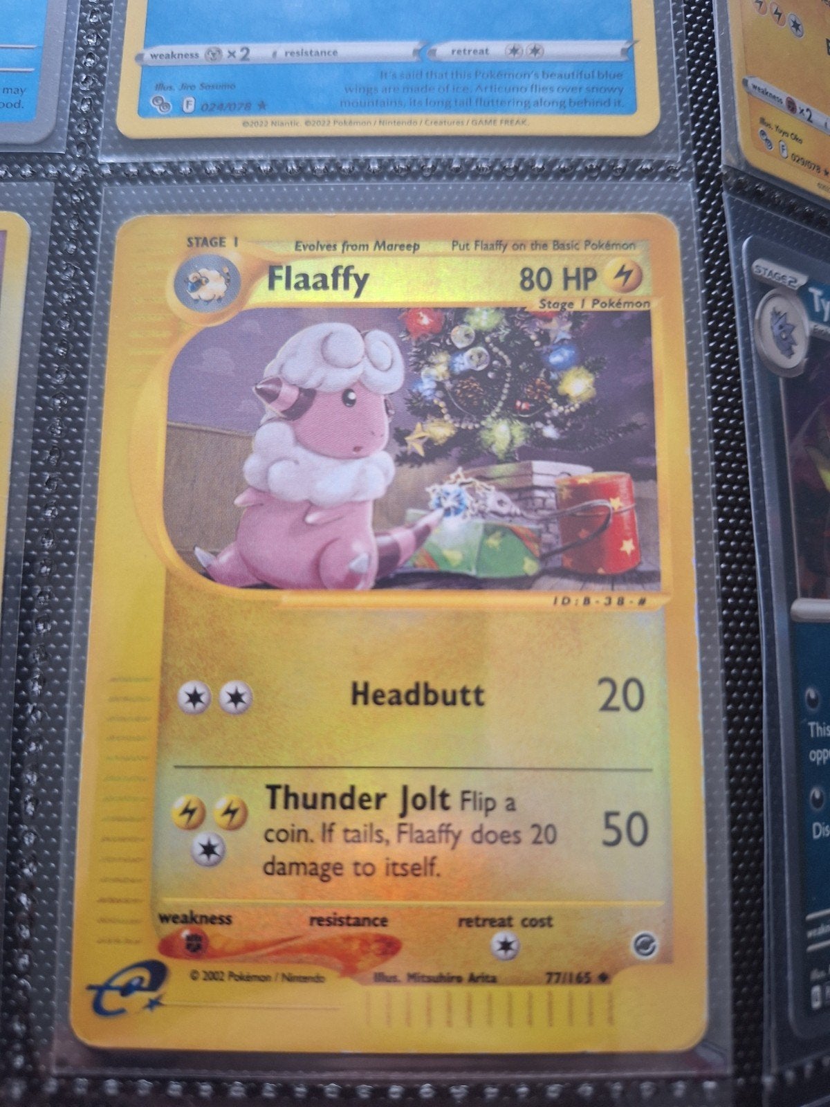 Pokémon Kaart Flaaffy reverse holo vintage, Ophalen of Verzenden