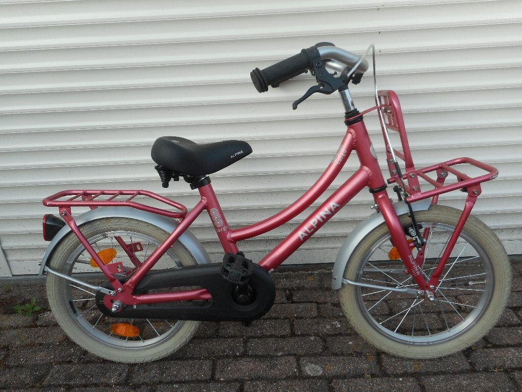 Alpina Cargo 16 inch nieuwste model, Fietsen en Brommers, Fietsen | Meisjes, Ophalen, Terugtraprem, Gebruikt, Alpina