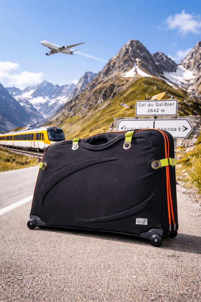 Te huur Fietskoffer racefiets / Road bike box. AMS centrum, Fietsen en Brommers, Fietsaccessoires | Fietstassen, Zo goed als nieuw