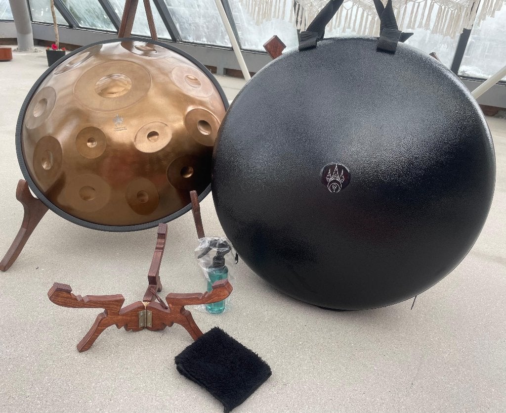 Handmade Acoustic 1.2 handpan 12 Notes 432Hz or 440Hz, Ophalen of Verzenden, Zo goed als nieuw, Melodische percussie