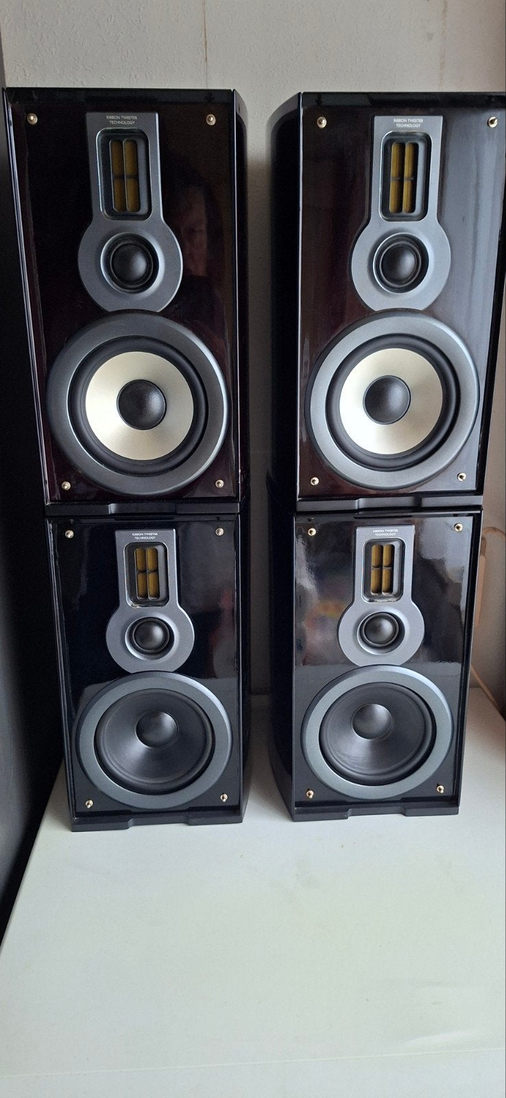 Philips MCD908 Boekenplank Luidsprekers - Zo goed als nieuw, Ophalen, Philips, Zo goed als nieuw, Basreflex