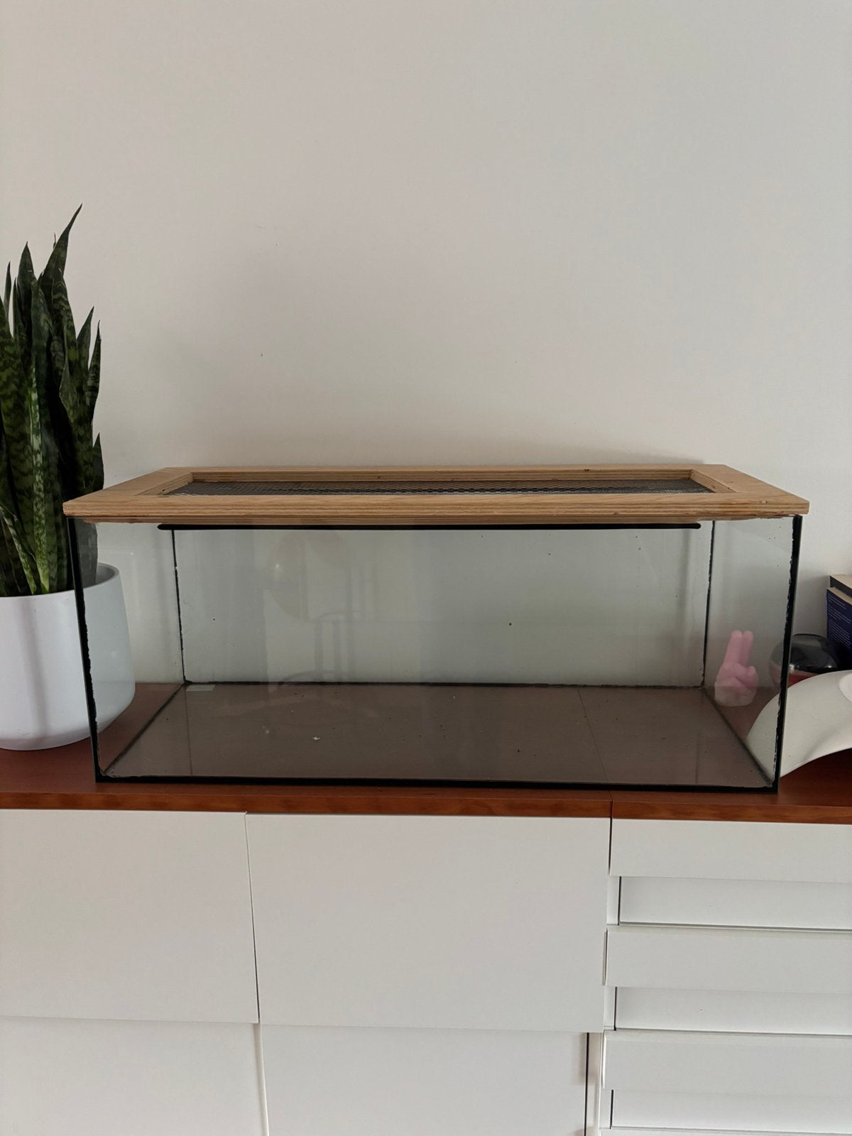 Grote glazen (hamster)bak met hamstertoebehoren, Dieren en Toebehoren, Ophalen