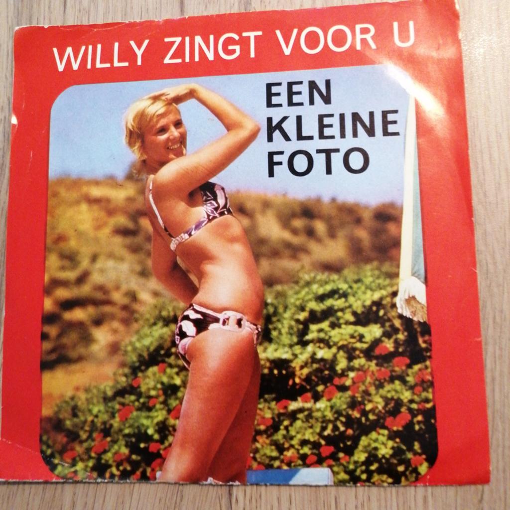 Willy Sommers /een kleine foto, Ophalen of Verzenden, Gebruikt, Overige formaten, Levenslied of Smartlap