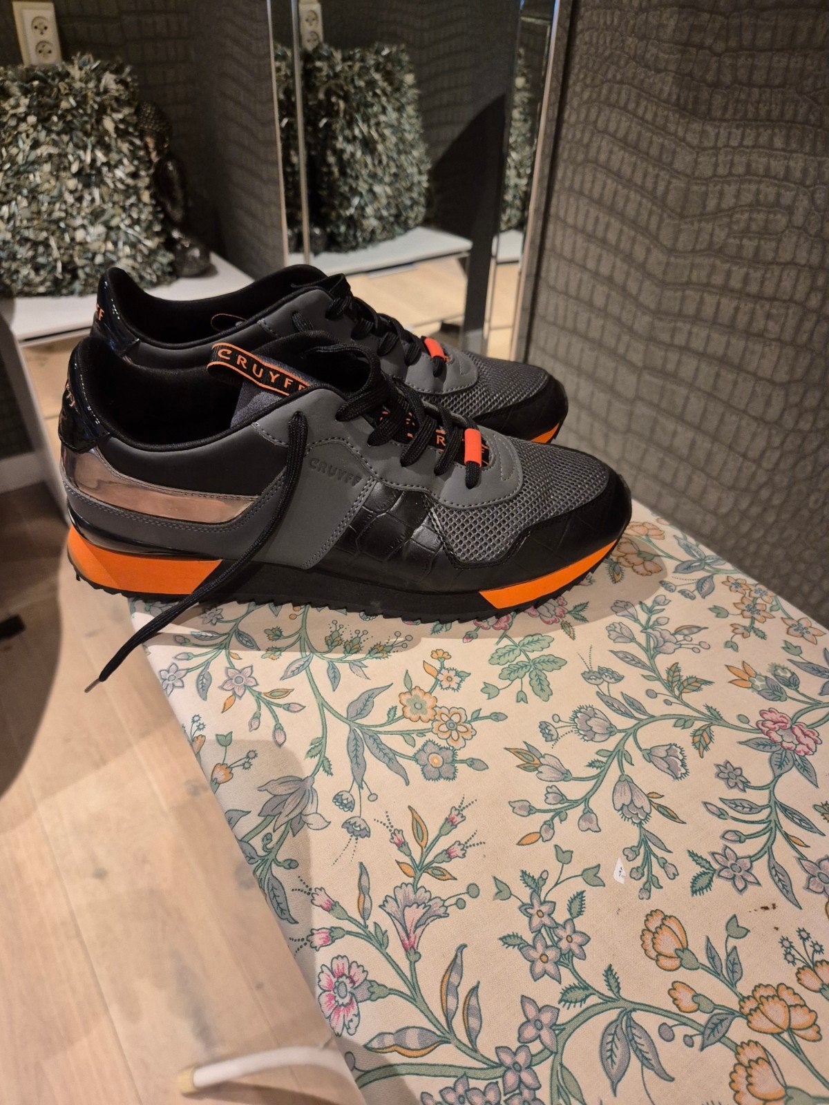 Cruyff Sportschoenen - Zwart/Oranje, Ophalen, Cruyff, Zwart, Sneakers of Gympen