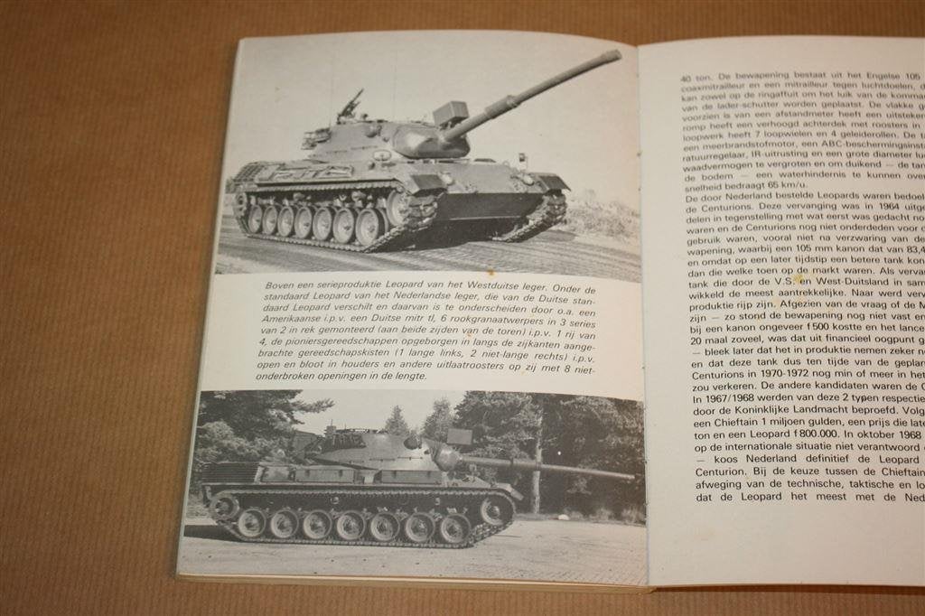 Boek over Tanks - Fred Vos, N.v.t., N.v.t., Ophalen of Verzenden, Nederland