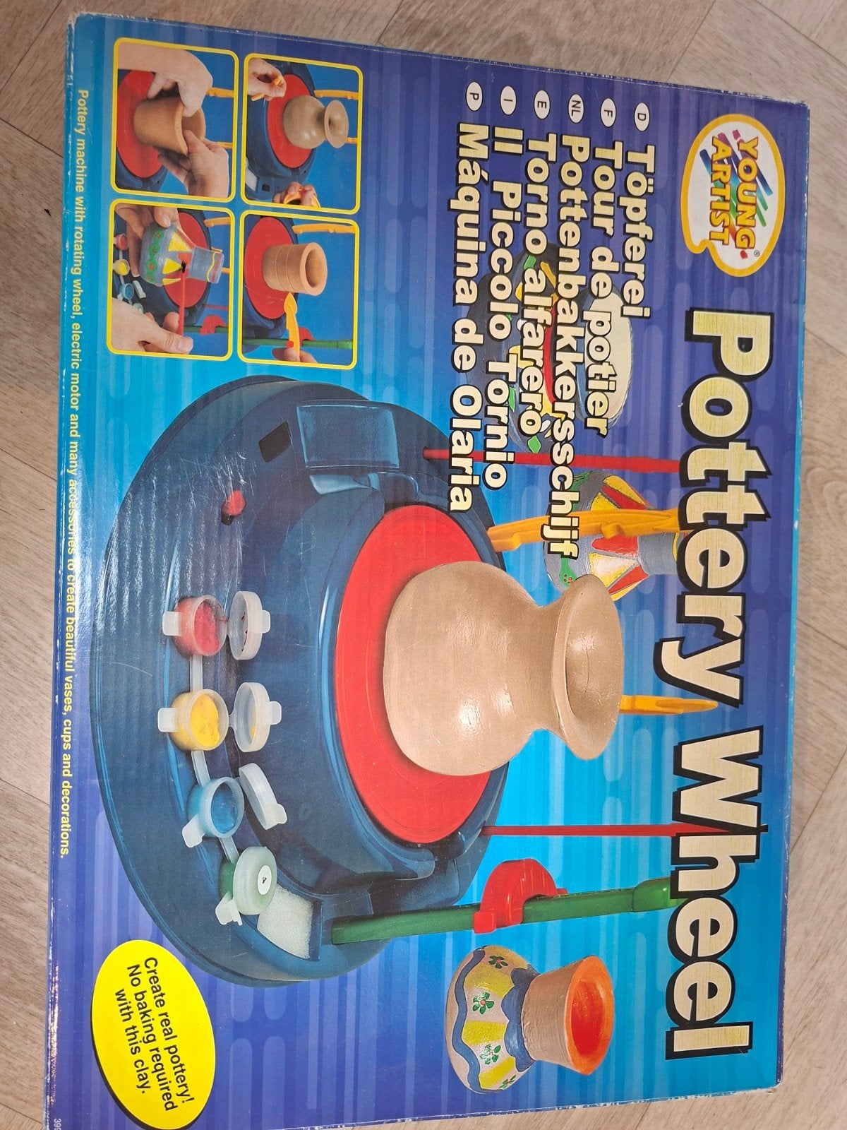 Pottenbakkersschijf - Maak je eigen kunst, Ophalen, Fantasie, Nieuw, Overige materialen