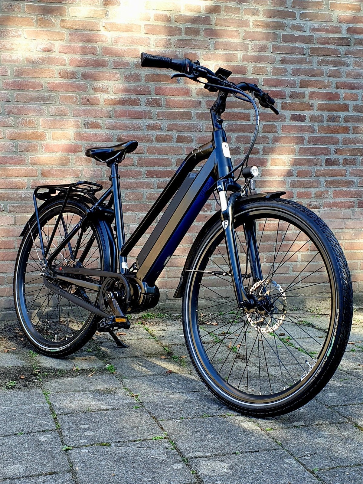 Forza Stelvio - elektrische tourfiets, 570Wh accu, midmotor, Zo goed als nieuw, 51 tot 55 cm, 50 km per accu of meer, Ophalen