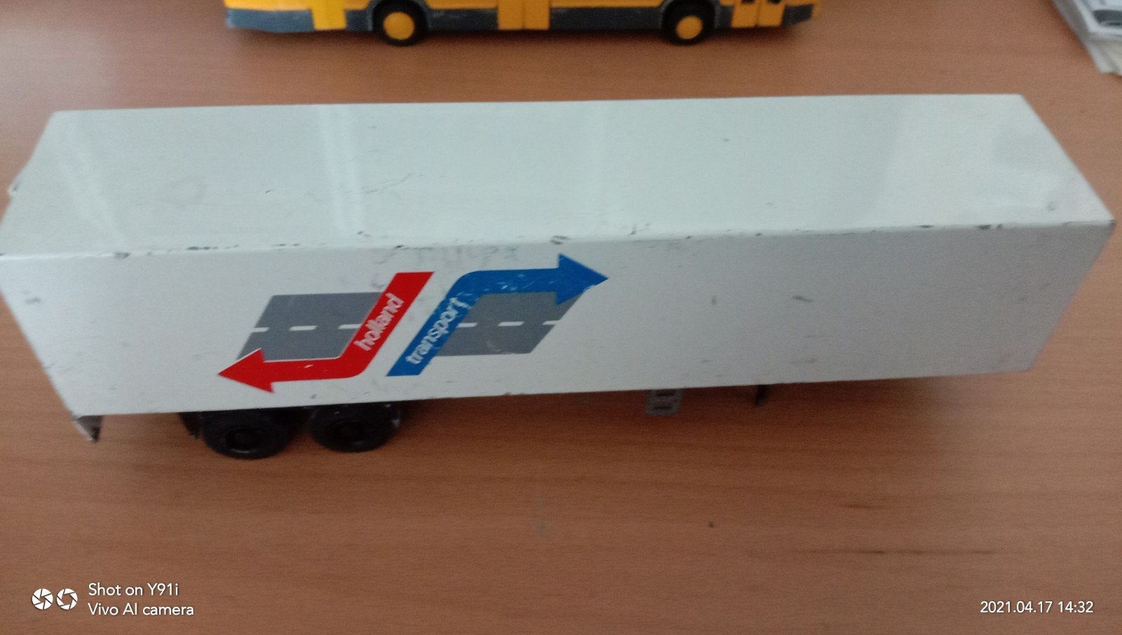 Lion toys trailer Holland Transport, Ophalen of Verzenden, Gebruikt, Overige merken