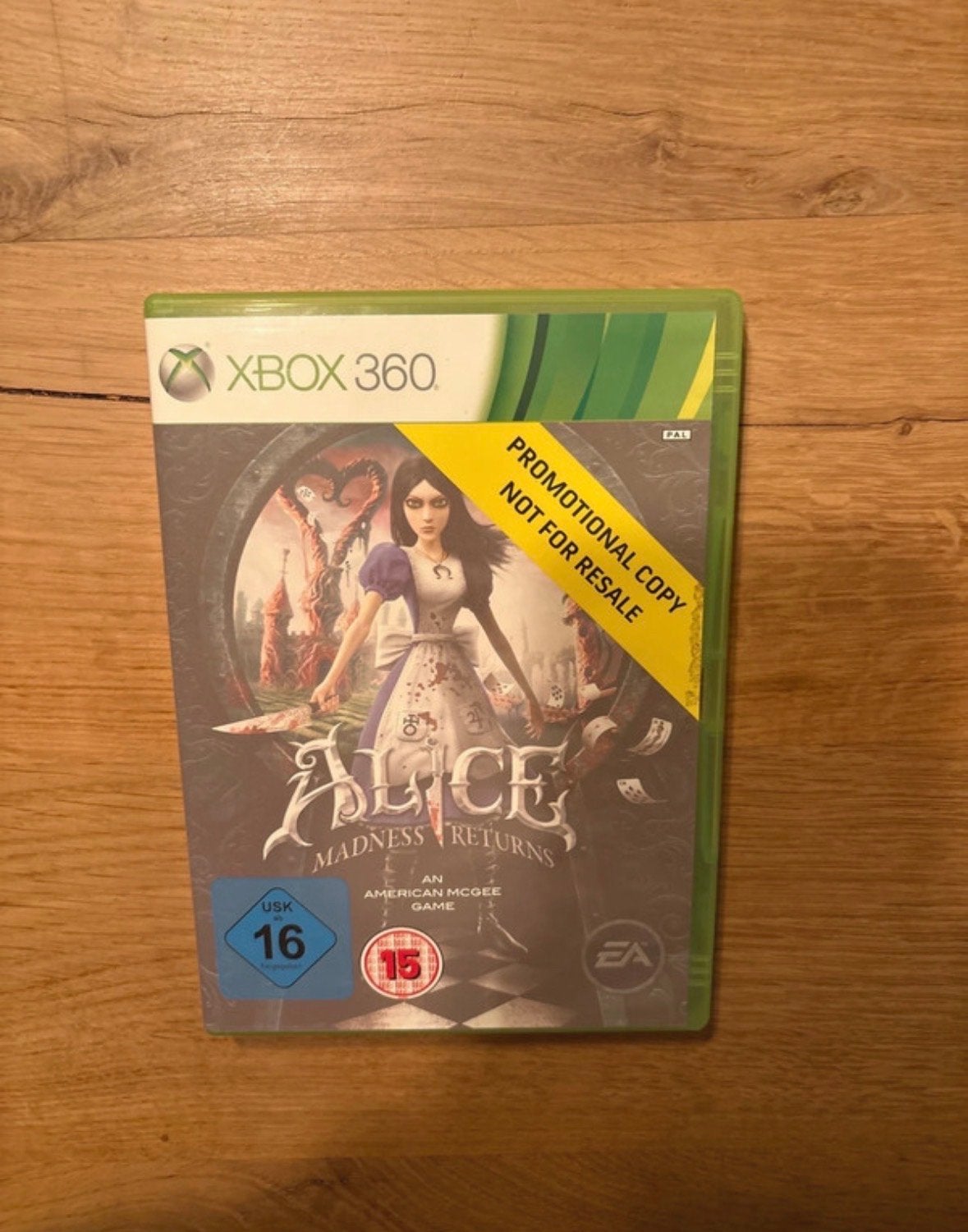 Alice: Madness Returns - Xbox 360 (Promotie), Avontuur en Actie, Gebruikt, 1 speler, Ophalen of Verzenden