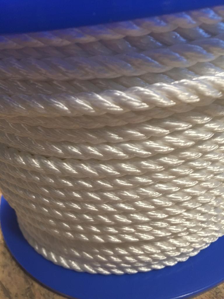 TOUW POLYAMIDE 5mm haspels a 200mtr 3-strengs, Ophalen, Overige typen
