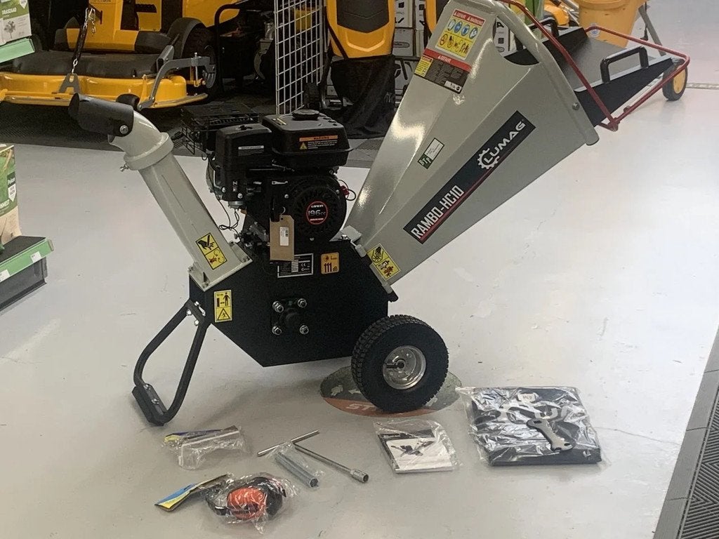 BTP Actie Lumag hc10-nl hakselaar tot 10cm startklaar ! acti, Tuin en Terras, Hakselaars, Nieuw, Benzine, BTP